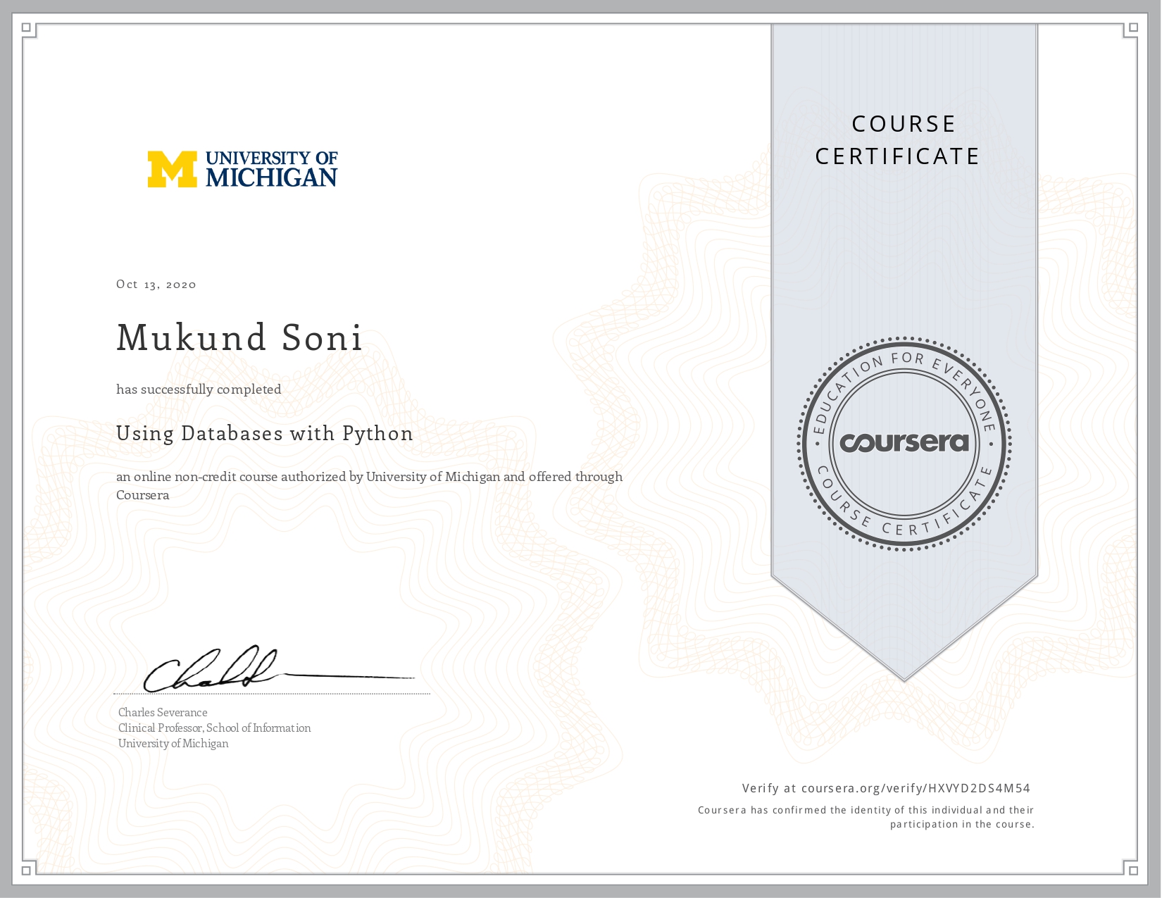 Using Databases with Python & SQL